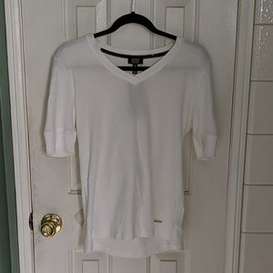 Jones New York Signature brand new white shirt